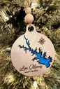 Lake Murray South Carolina Christmas Ornament | Personalized Ornament | Wooden Ornament | 3D Ornament