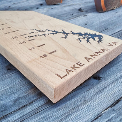 Fish Fillet Cutting Board and Fishing Knife | Personalized Fish Fillet Board | Fishing Lake